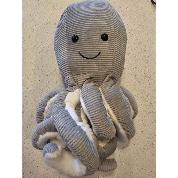 LITTLE TOASTIES New Zealand Soothing Heat & Hug OGHI Gray Octopus 12" Plush - Picture 1 of 3